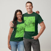 ZONSONDERGANG LANDSCHAP T-SHIRT (Unisex)