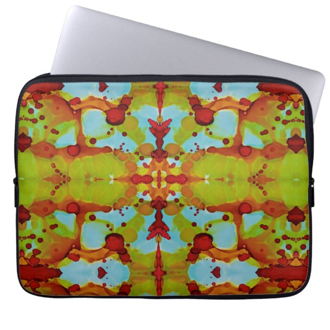 zonsondergang laptop sleeve (Voorkant)