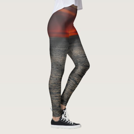zonsondergang leggings (Rechts)