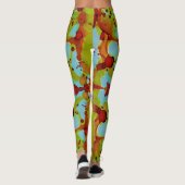 zonsondergang leggings (Achterkant)