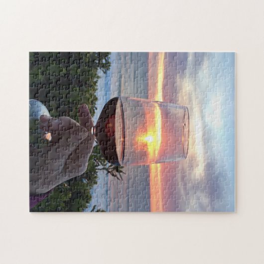 Zonsondergang Legpuzzel (Horizontaal)