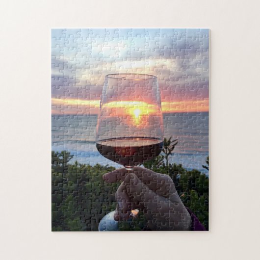 Zonsondergang Legpuzzel (Verticaal)