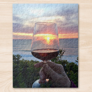 Zonsondergang Legpuzzel