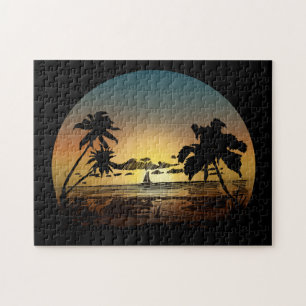 Zonsondergang Legpuzzel