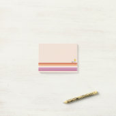 Zonsondergang Lesbische Vlag Post-It Notities Post-it® Notes (Op bureau)
