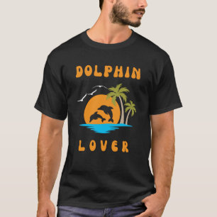Zonsondergang Leuke Dolfijn Liefhebber Silhouet Me T-shirt