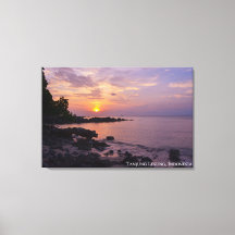 Zonsondergang Lucht Strand Schemering Landschap Re