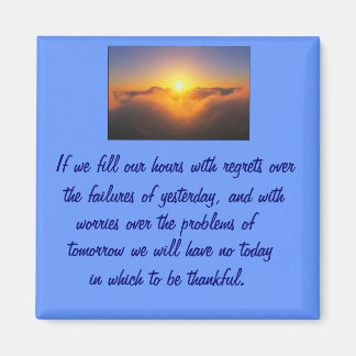 zonsondergang magneet