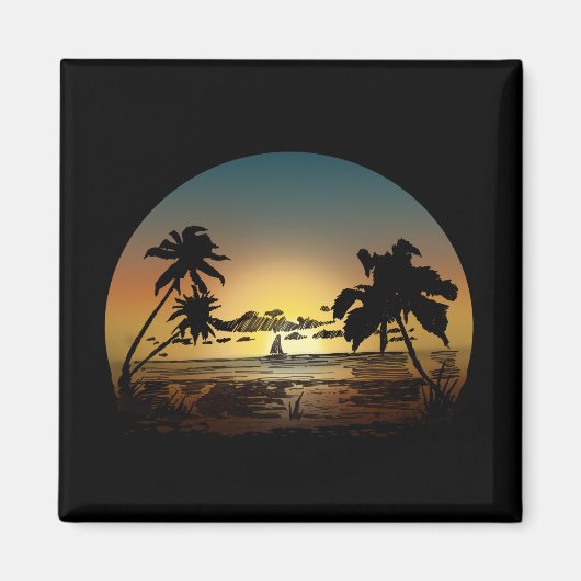 Zonsondergang Magneet (Voorkant)