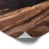 Zonsondergang Majesteit over de Grand Canyon Poster (Hoek)