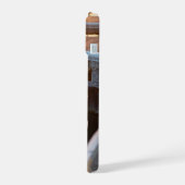 Zonsondergang Marina: reflecties en rust iPhone 15 Case (Linkerkant)