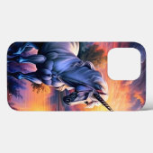 Zonsondergang Meer Rivier Eenhoorn Zeven Case-Mate iPhone Case (Achterkant (horizontaal))