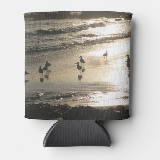 Zonsondergang meeuwen blikjeskoeler (Voorkant)