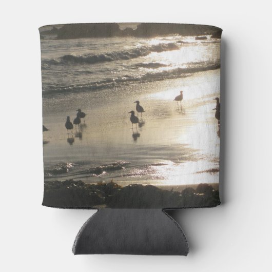 Zonsondergang meeuwen blikjeskoeler (Achterkant)