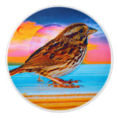 Zonsondergang Melodie Keramische Knop (Voorkant)