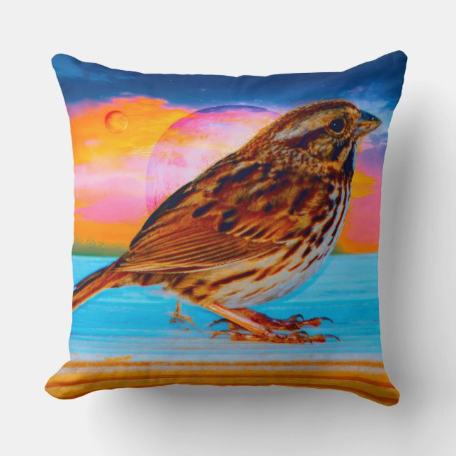 Zonsondergang Melodie Kussen (Voorkant)