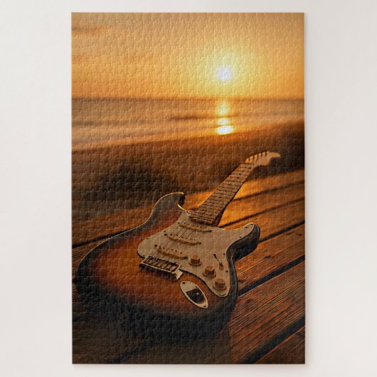 Zonsondergang Melodie Legpuzzel (Verticaal)