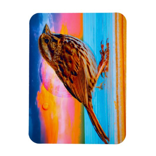 Zonsondergang Melodie Magneet (Verticaal)