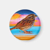 Zonsondergang Melodie Magneet (Voorkant)