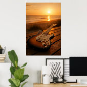 Zonsondergang Melodie Poster (Thuiskantoor)