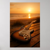 Zonsondergang Melodie Poster (Voorkant)