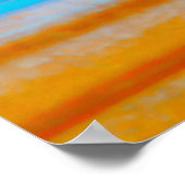 Zonsondergang Melodie Poster (Hoek)