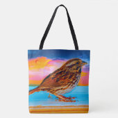 Zonsondergang Melodie Tote Bag (Voorkant)