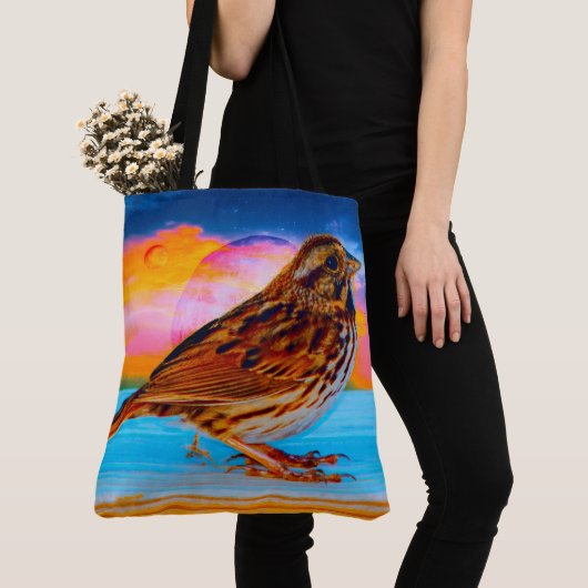 Zonsondergang Melodie Tote Bag (Dichtbij)