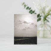 Zonsondergang, Mersea Island Briefkaart (Staand voorkant)