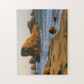 Zonsondergang, Meyers Beach, Oregon, VS Legpuzzel (Verticaal)