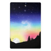 zonsondergang mini klembord (Achterkant)