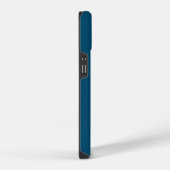 Zonsondergang Minimaal Monogram iPhone Hoesje (Rechterkant)