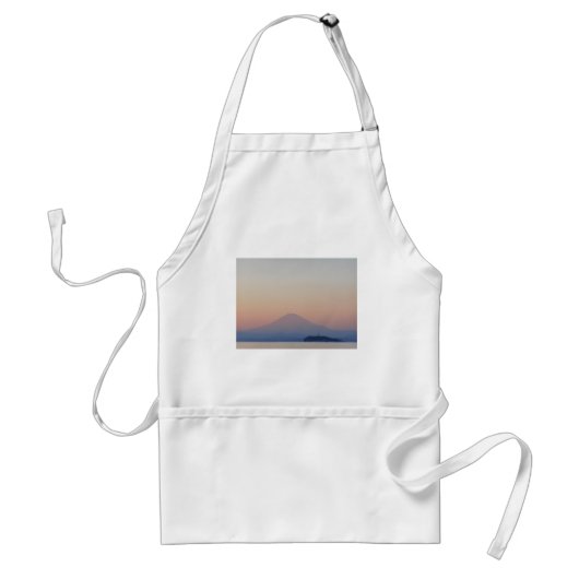 Zonsondergang Mt Fuji Standaard Schort (Voorkant)