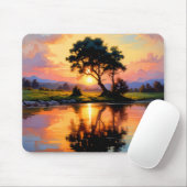 zonsondergang muismat (Met muis)