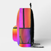 'Zonsondergang' Multi-Kleur Rugzak  (Rechts)