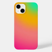 Zonsondergang Neon Gradiënt Case-Mate iPhone Case (Achterkant)