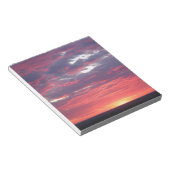 zonsondergang notitieblok (Schuin)