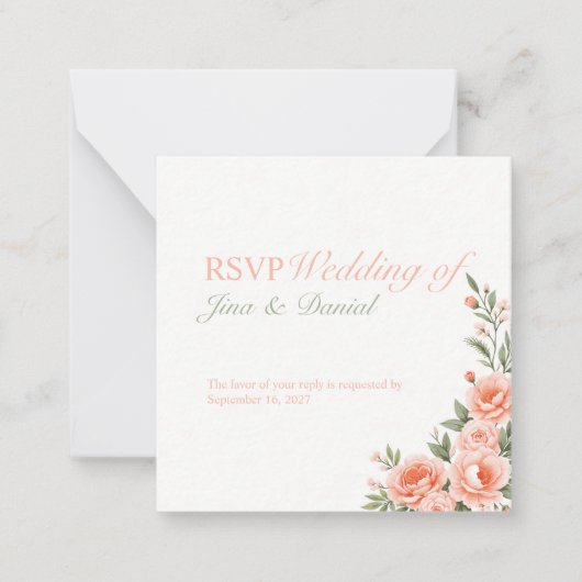 zonsondergang notitiekaartje (Voorkant)