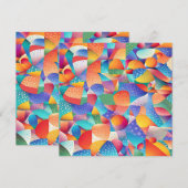 Zonsondergang Oceaan Golven Feestdagenkaart (Voorkant / Achterkant)