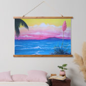 Zonsondergang Oceaan  Hangend Wandkleed (Slaapkamer)