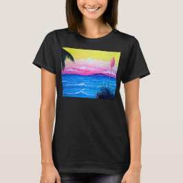 Zonsondergang Oceaan T-shirt