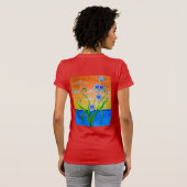 Zonsondergang Oceaan T-shirt (Achterkant volledig)