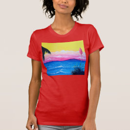 Zonsondergang Oceaan T-shirt