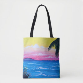 Zonsondergang Oceaan Tote Bag