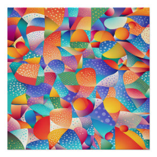 Zonsondergang oceaangolven perfect poster