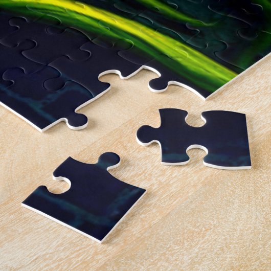 Zonsondergang ontwerp legpuzzel (Zijkant)