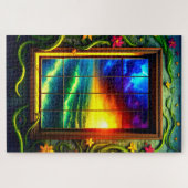 Zonsondergang ontwerp legpuzzel (Horizontaal)