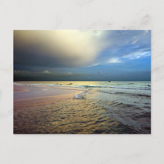 Zonsondergang op Anna Maria Beach Briefkaart (Voorkant)