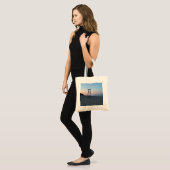 Zonsondergang op Cape Cod Beach Tote Bag (Voorkant (model))