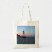 Zonsondergang op Cape Cod Beach Tote Bag (Voorkant)